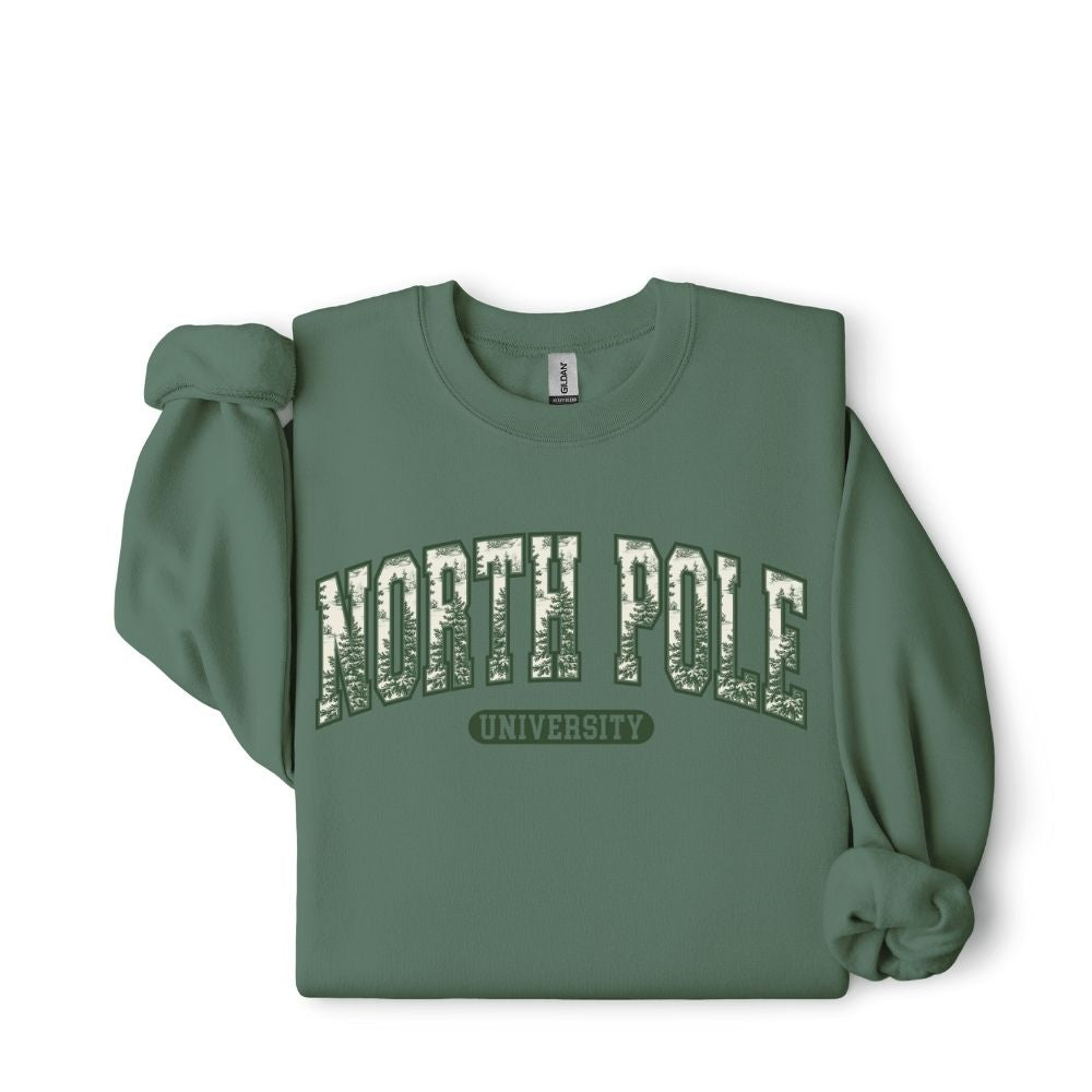 North Pole University-Green Trees