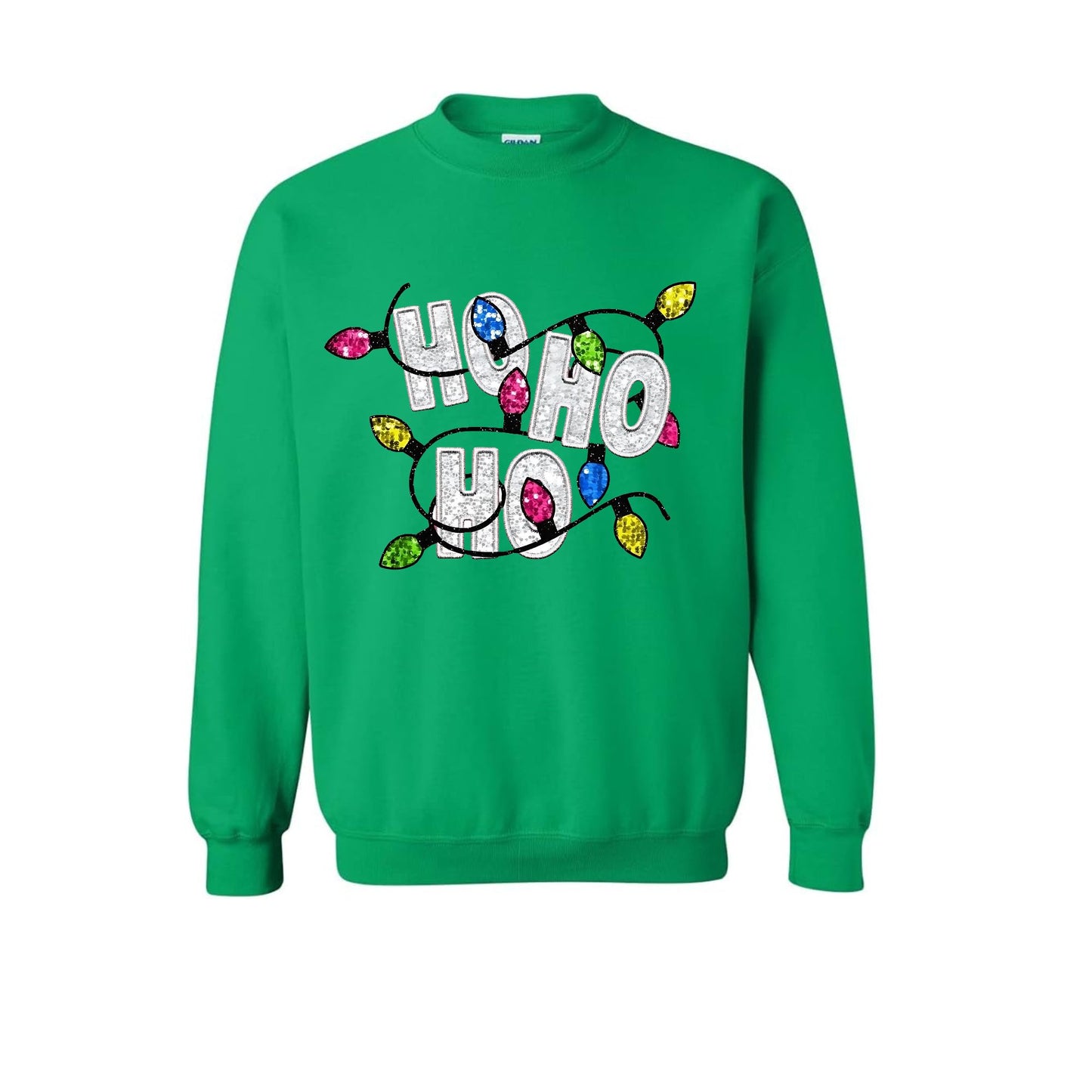 HO HO HO with Lights Sweatshirt
