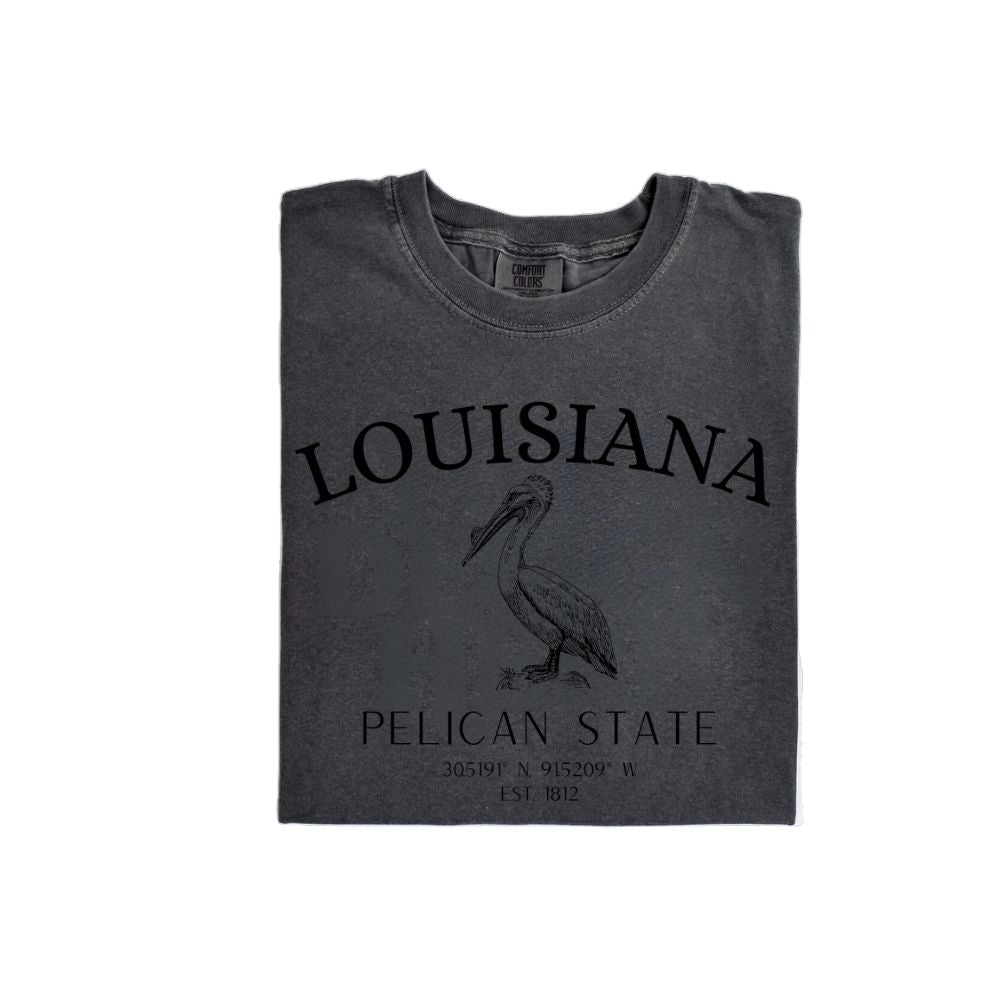 Pelican Coordinate Louisiana Tee