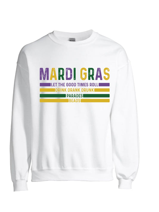 Mardi Gras Things Sweatshirt