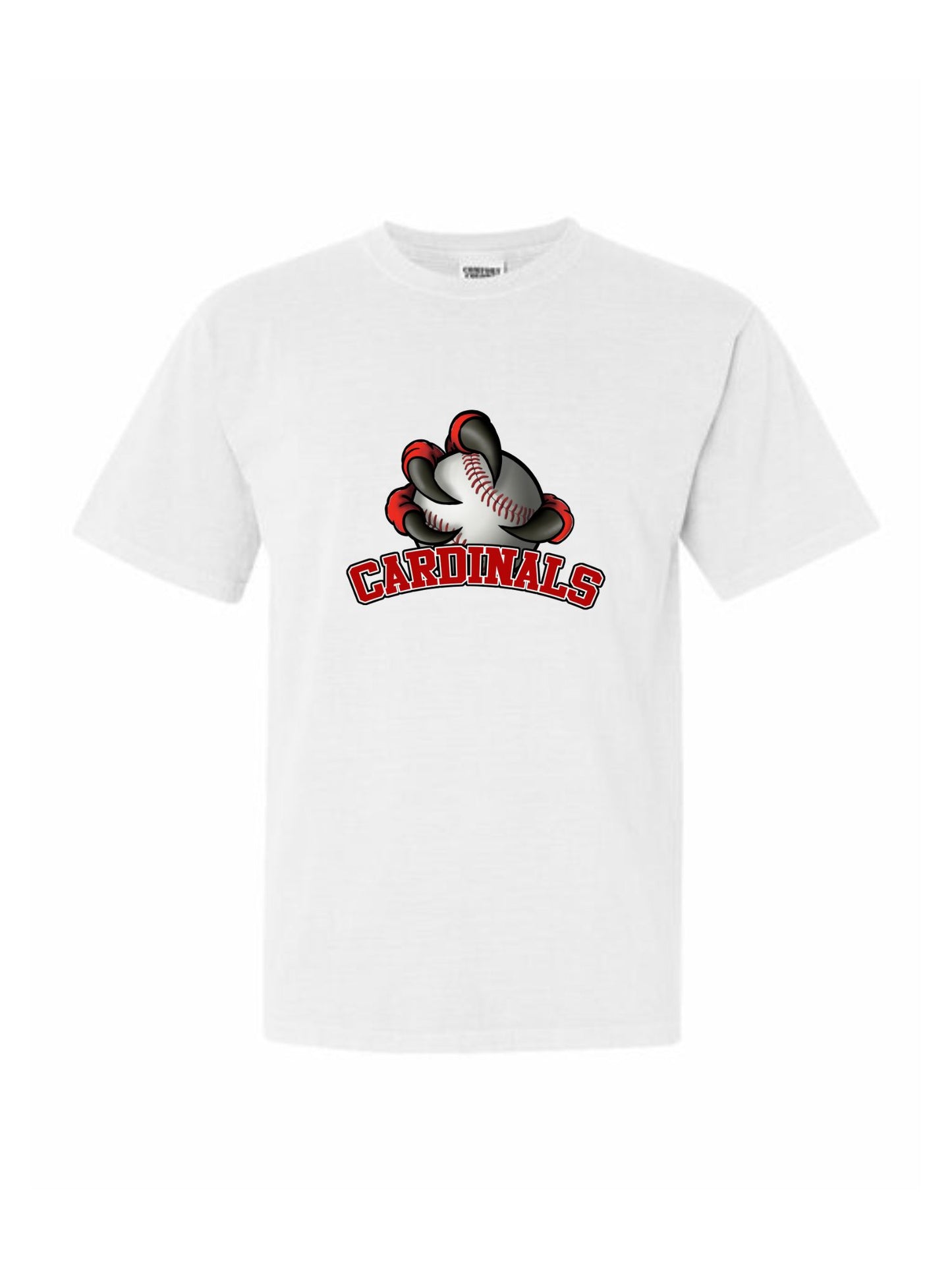 Cardinal Claw Baseball Tee