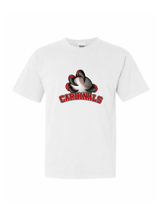 Cardinal Claw Baseball Tee