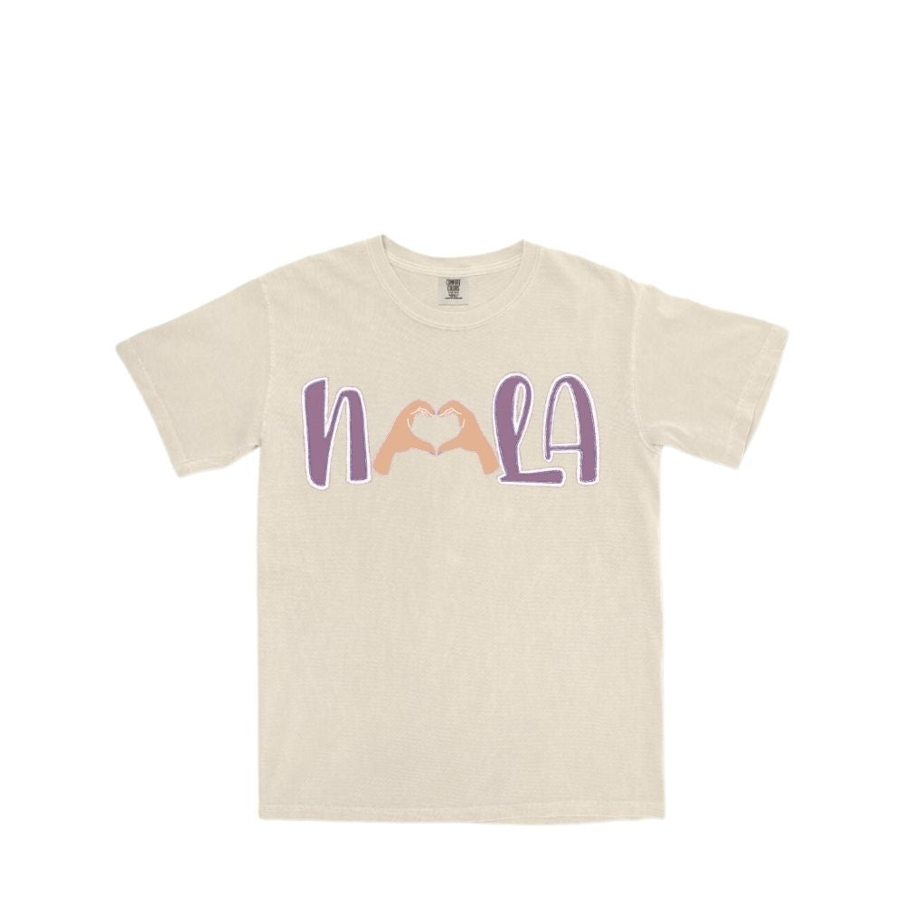 NOLA heart hands tee