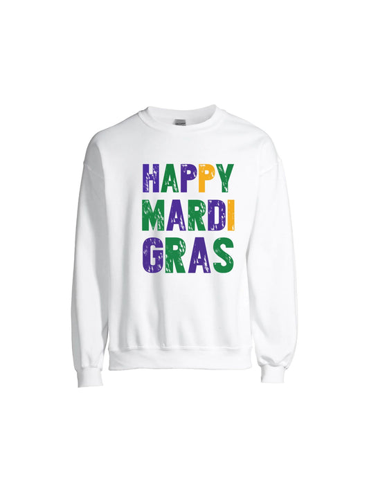 Happy Mardi Gras Sweatshirt