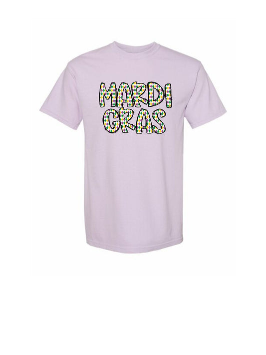 Mardi Gras Diamond Tee