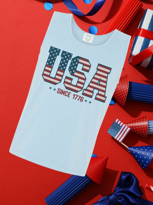 Retro USA Tank