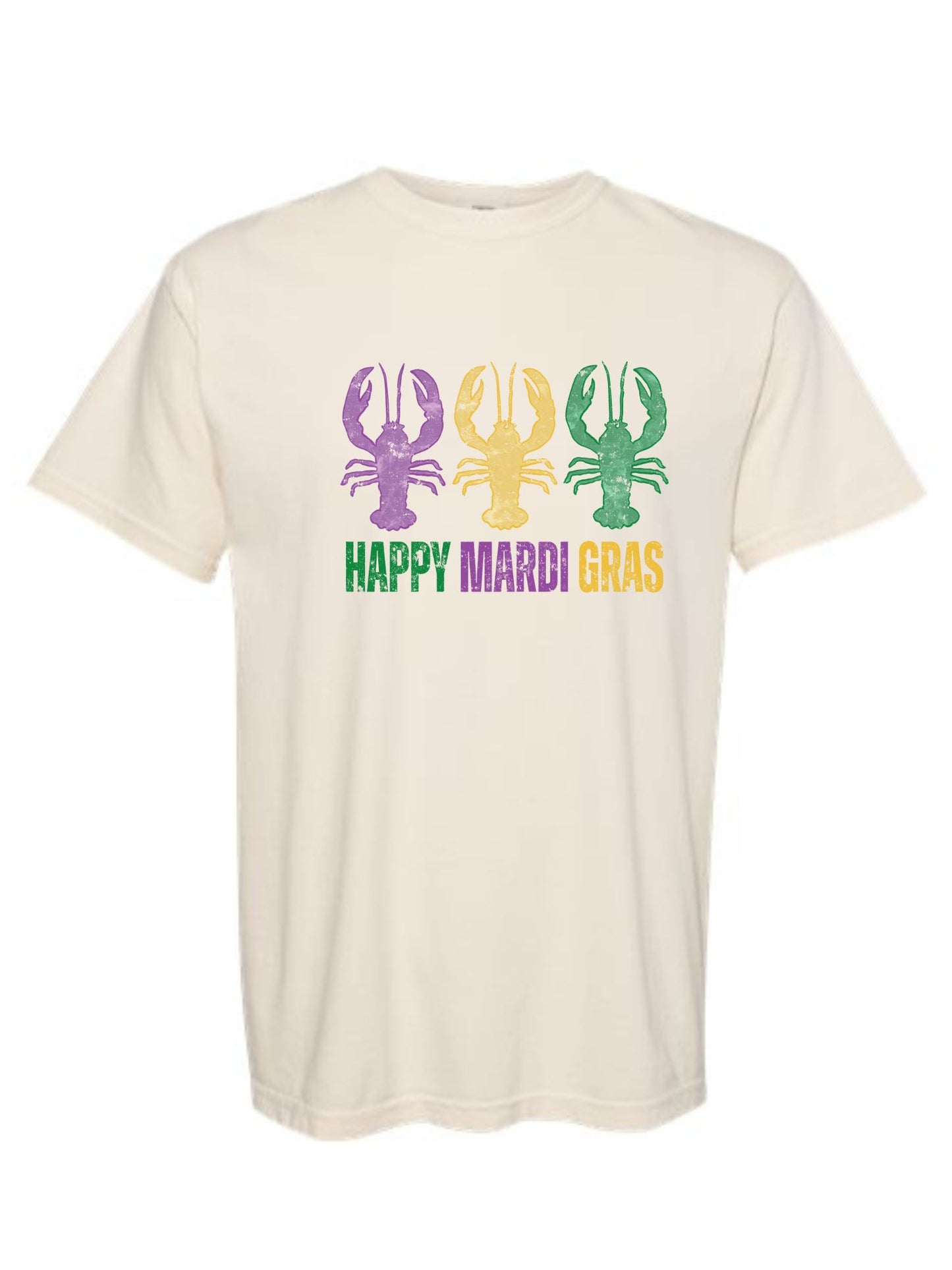 Crawfish Mardi Gras Tee