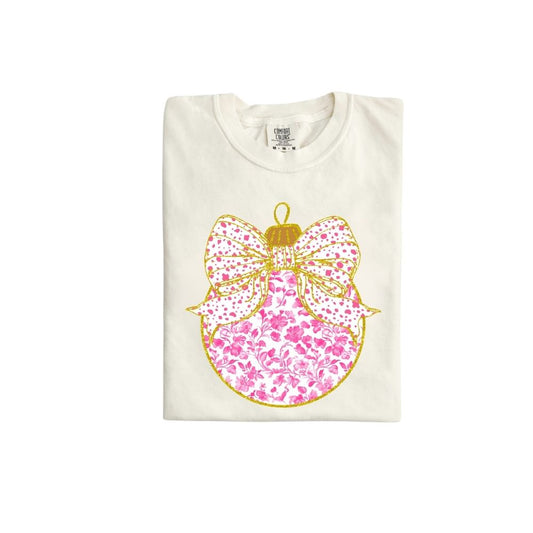 Pink Fancy Ornament Tee