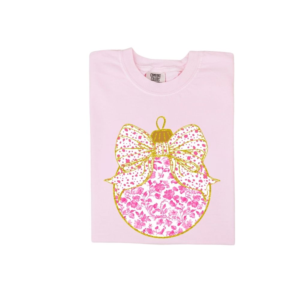 Pink Fancy Ornament Tee