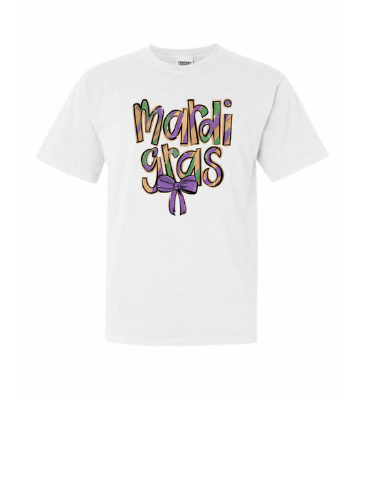 Youth Cute Mardi Gras Tee