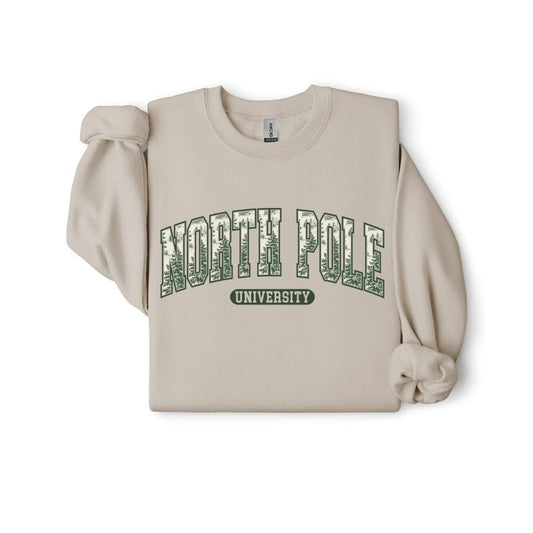 North Pole University-Green Trees