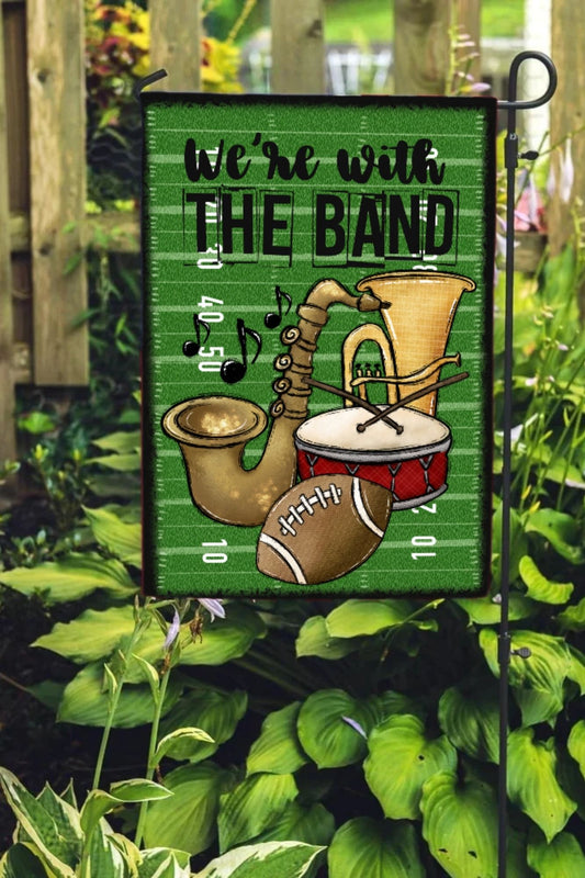 Band garden flags