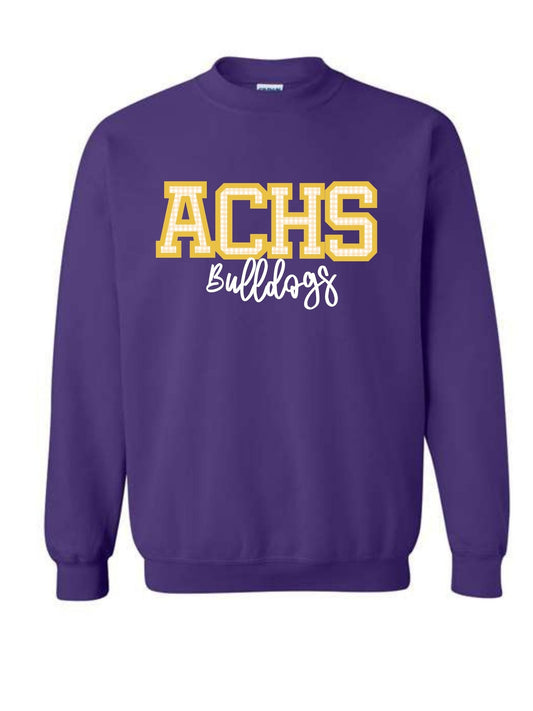 ACHS Plaid Sweatshirt