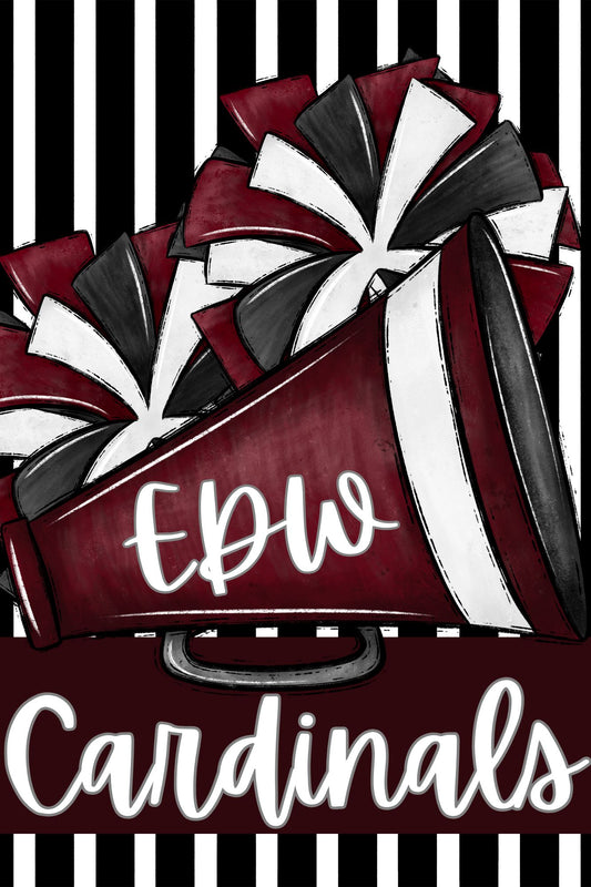 Cheer Spirit Garden Flag