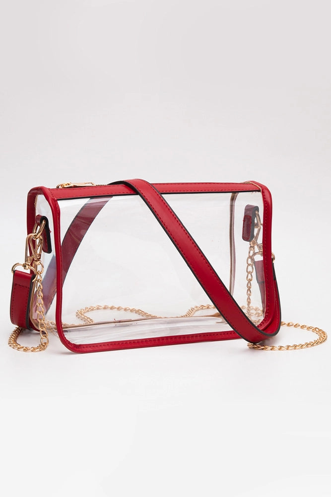 Clear Gameday Purse