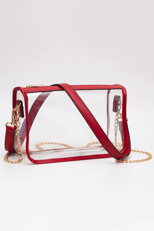 Clear Gameday Purse