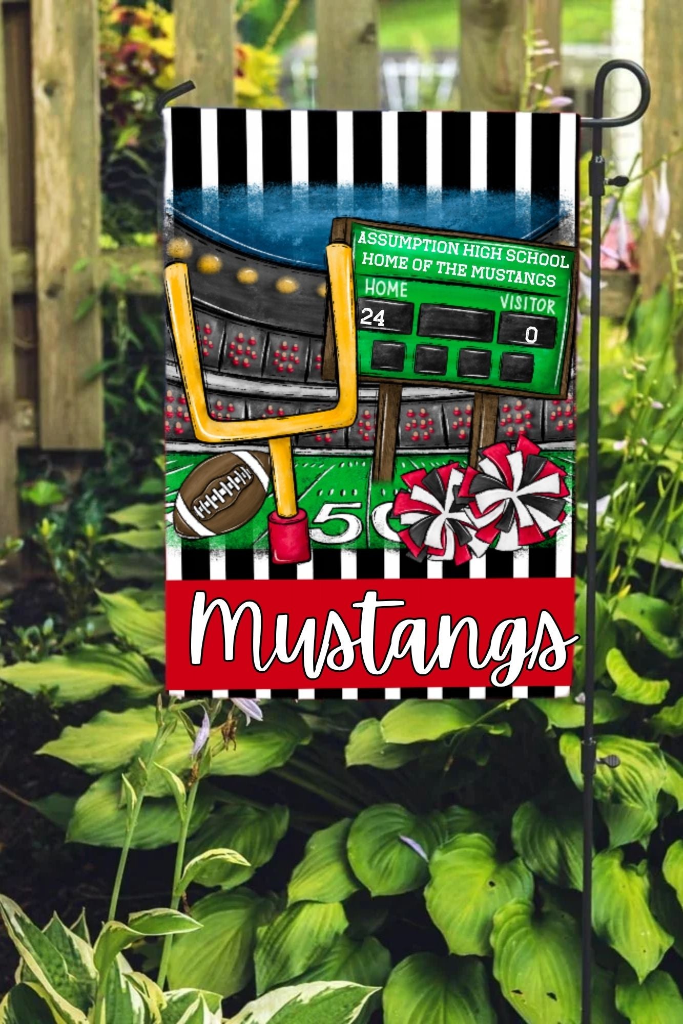 School spirit flag