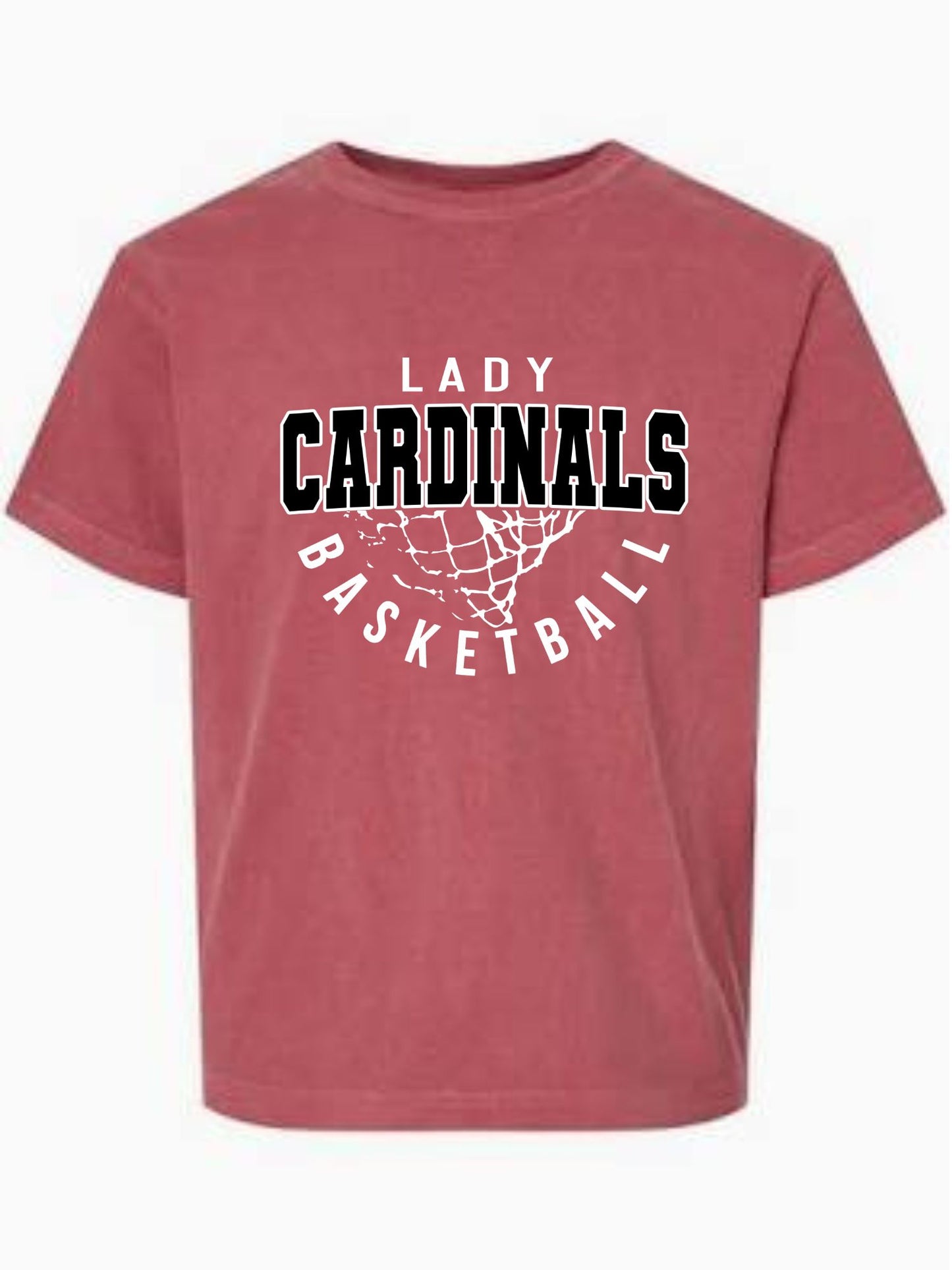 Lady cardinals basketball tee