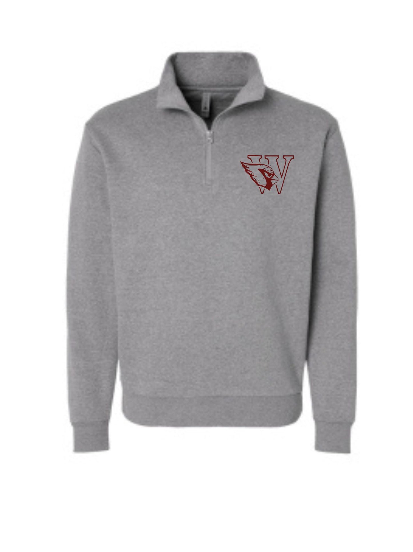 Men’s fleece quarter zip pullover