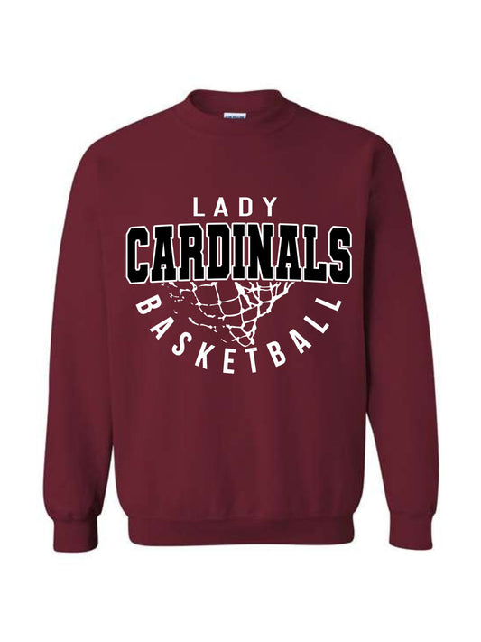 Lady Cardinals basketball sweatshirt