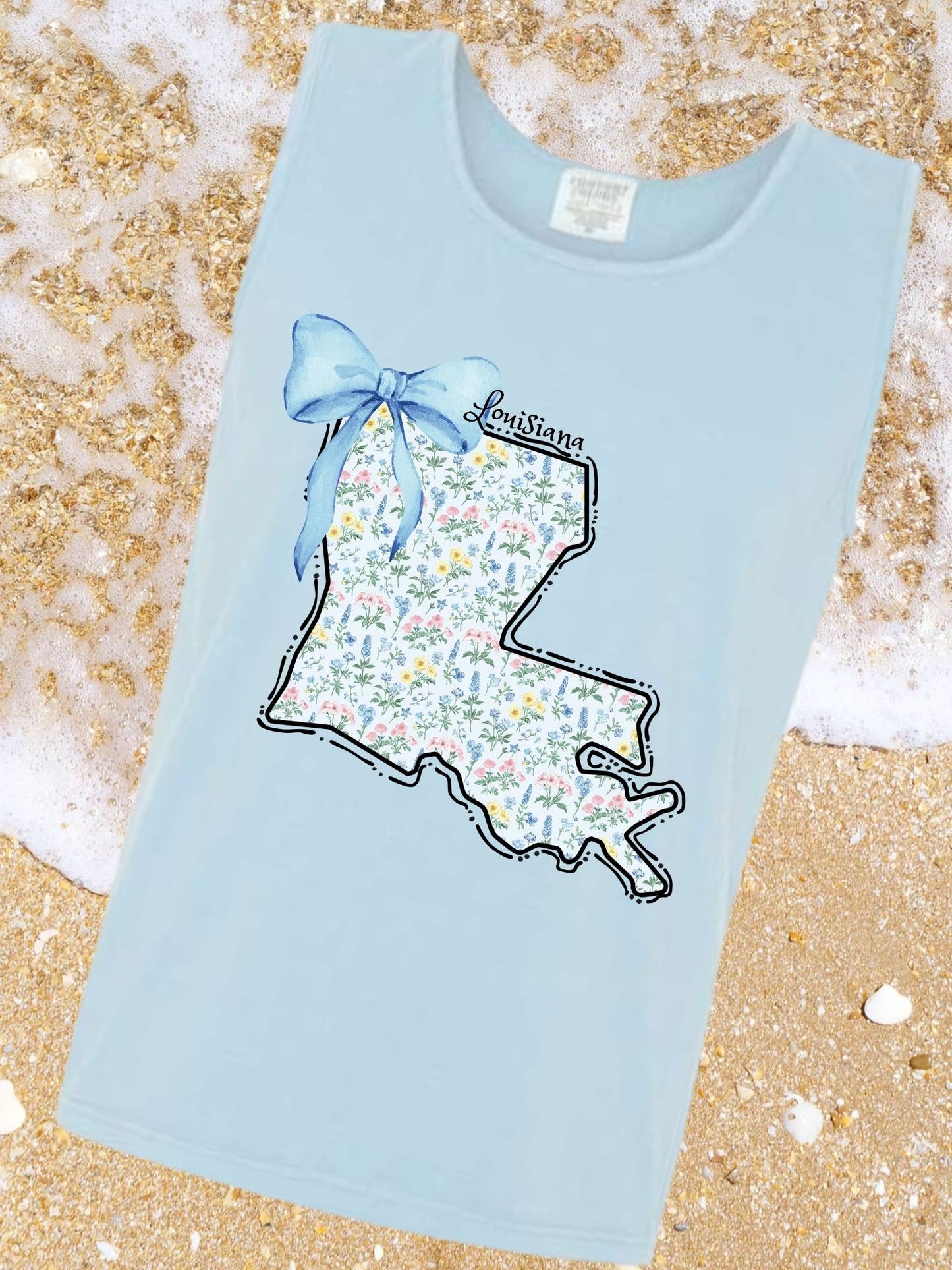 Preppy Louisiana Tank