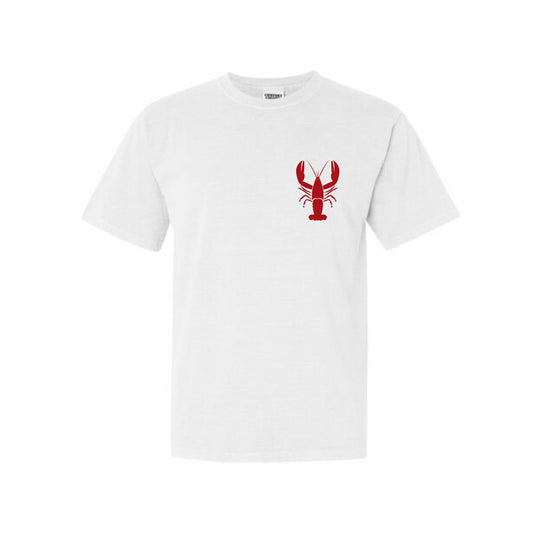 Louisiana Crawfish Tee Front and Back