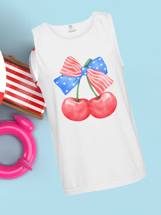 Cherry Patriotic Tank