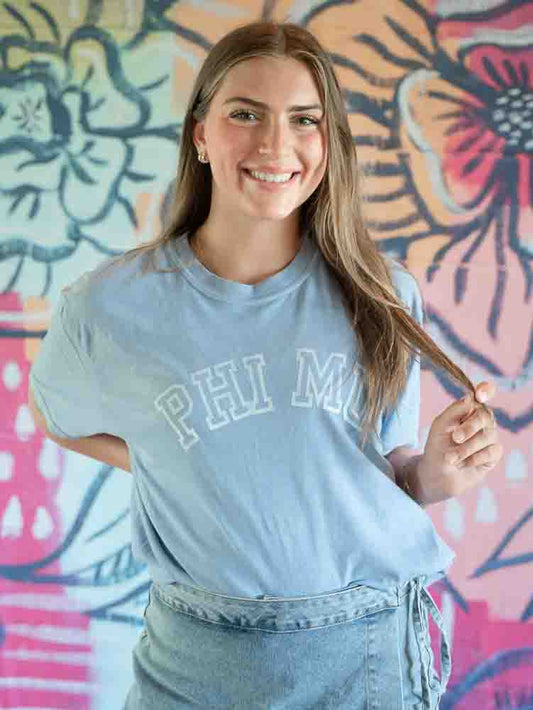 Collegiate PHI MU tee