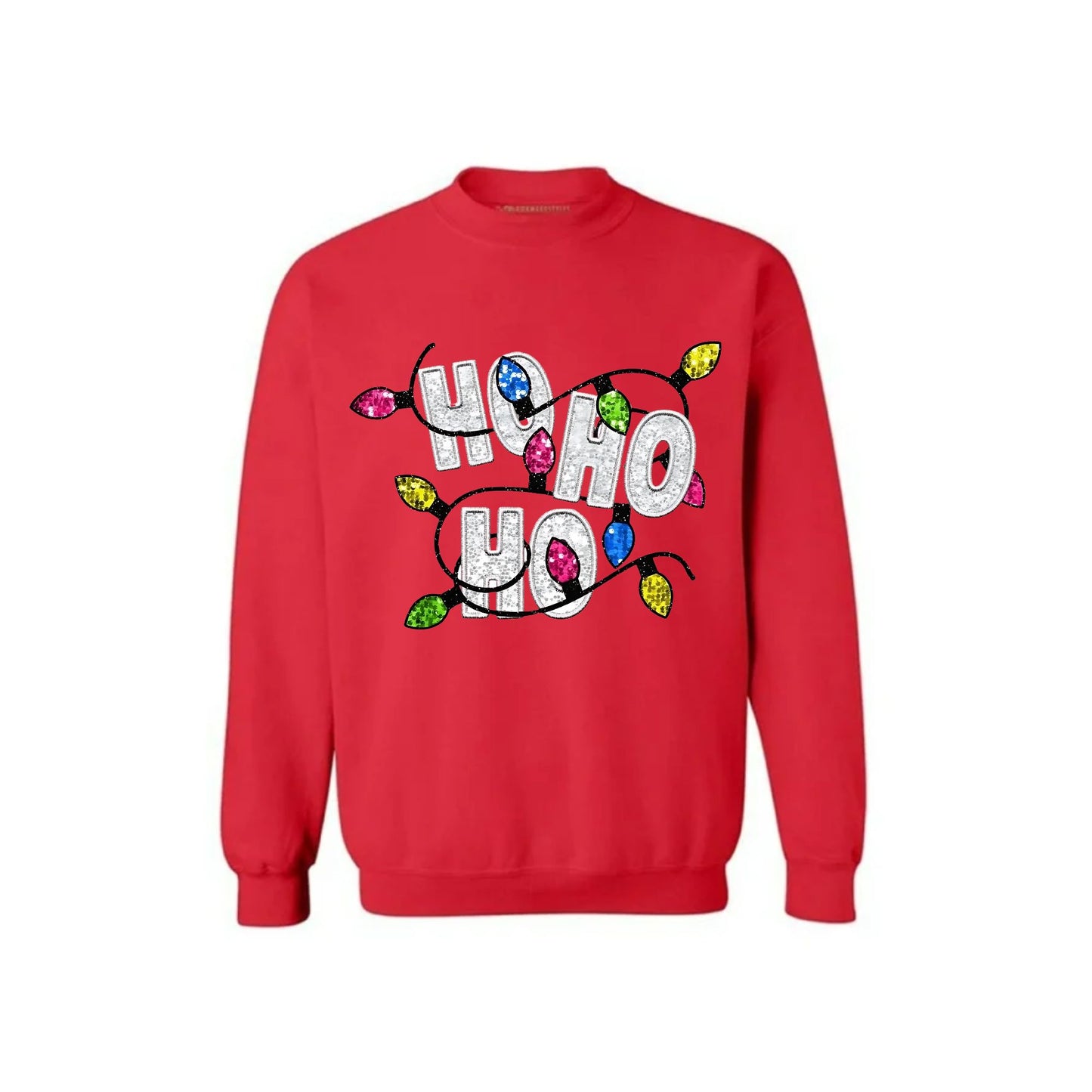 HO HO HO with Lights Sweatshirt